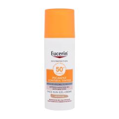 Eucerin Sun Protection Pigment Control Tinted Gel-Cream Preparaty do opalania twarzy dla kobiet