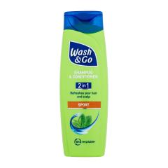 Wash & Go Sport Shampoo & Conditioner Szampon do włosów 200 ml