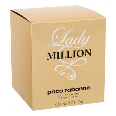 Paco Rabanne Lady Million Woda perfumowana dla kobiet 80 ml Uszkodzone pudełko