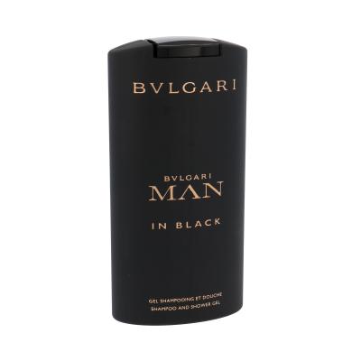 Bvlgari Man In Black Żel pod prysznic dla mężczyzn 200 ml Uszkodzone pudełko