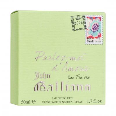 John Galliano Parlez-Moi d´Amour Eau Fraiche Woda toaletowa dla kobiet 50 ml