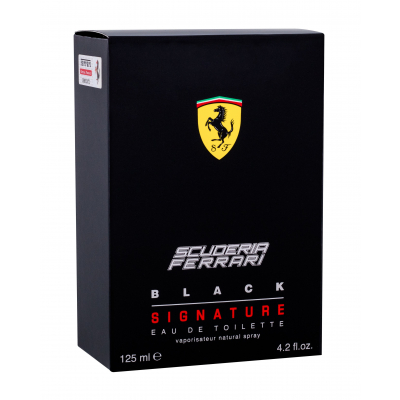 Ferrari Scuderia Ferrari Black Signature Woda toaletowa dla mężczyzn 125 ml