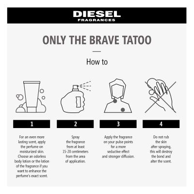 Diesel Only The Brave Tattoo Woda toaletowa dla mężczyzn 35 ml