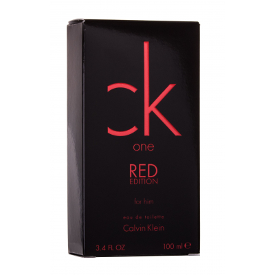 Calvin Klein CK One Red Edition For Him Woda toaletowa dla mężczyzn 100 ml