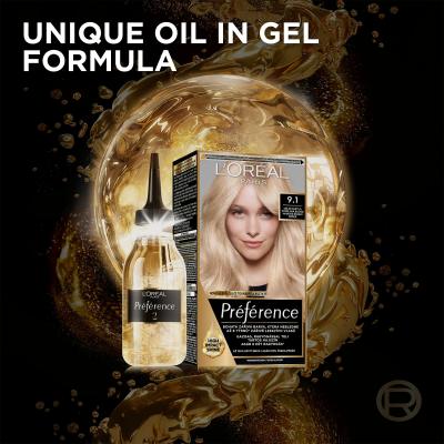 L&#039;Oréal Paris Préférence Féria Farba do włosów dla kobiet 60 ml Odcień P37 Pure Plum