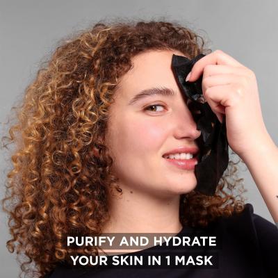 Garnier Skin Naturals Pure Charcoal Algae Maseczka do twarzy dla kobiet 1 szt