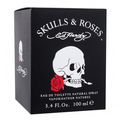 Christian Audigier Ed Hardy Skulls &amp; Roses Woda toaletowa dla mężczyzn 100 ml