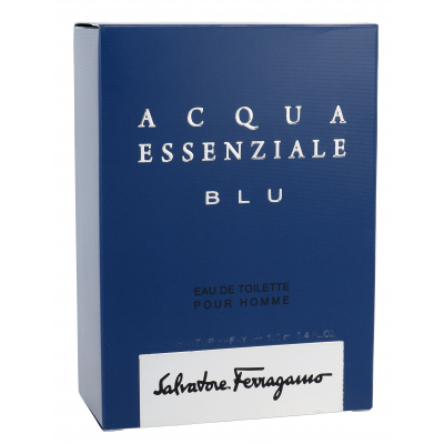 Salvatore Ferragamo Acqua Essenziale Blu Woda toaletowa dla mężczyzn 100 ml Uszkodzone pudełko