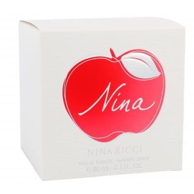 Nina Ricci Nina Woda toaletowa dla kobiet 80 ml Uszkodzone pudełko