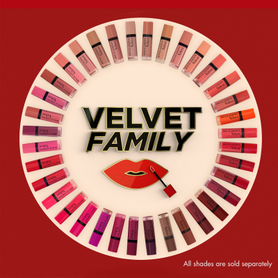 BOURJOIS Paris Rouge Edition Velvet Pomadka dla kobiet 7,7 ml Odcień 09 Happy Nude Year