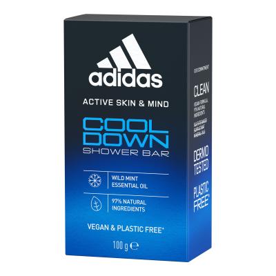 Adidas Cool Down Shower Bar Mydło w kostce dla mężczyzn 100 g