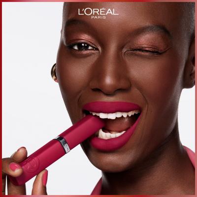 L&#039;Oréal Paris Infaillible Matte Resistance Lipstick Pomadka dla kobiet 5 ml Odcień 420 Le Rouge Paris