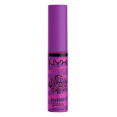 NYX Professional Makeup Butter Gloss Candy Swirl Błyszczyk do ust dla kobiet 8 ml Odcień 03 Snow Cone
