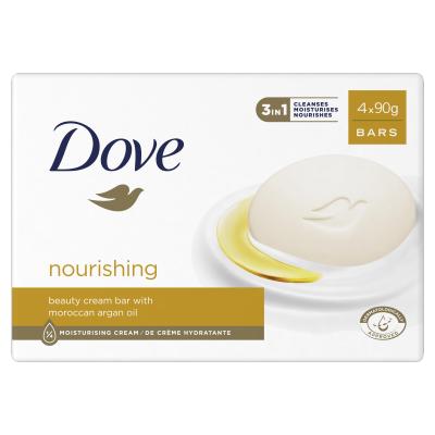 Dove Nourishing Beauty Cream Bar Mydło w kostce dla kobiet Zestaw