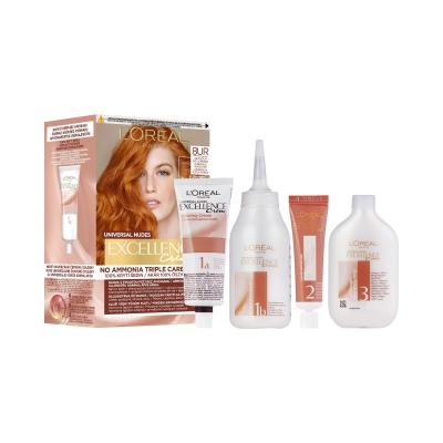 L&#039;Oréal Paris Excellence Creme Triple Protection Farba do włosów dla kobiet 48 ml Odcień 8UR Universal Light Copper