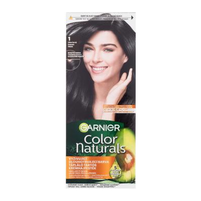 Garnier Color Naturals Farba do włosów dla kobiet 40 ml Odcień 1 Ultra Black