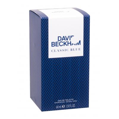 David Beckham Classic Blue Woda toaletowa dla mężczyzn 60 ml Uszkodzone pudełko