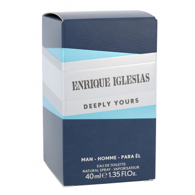 Enrique Iglesias Deeply Yours Man Woda toaletowa dla mężczyzn 40 ml