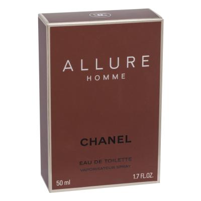 Chanel Allure Homme Woda toaletowa dla mężczyzn 50 ml Uszkodzone pudełko