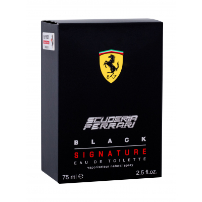 Ferrari Scuderia Ferrari Black Signature Woda toaletowa dla mężczyzn 75 ml