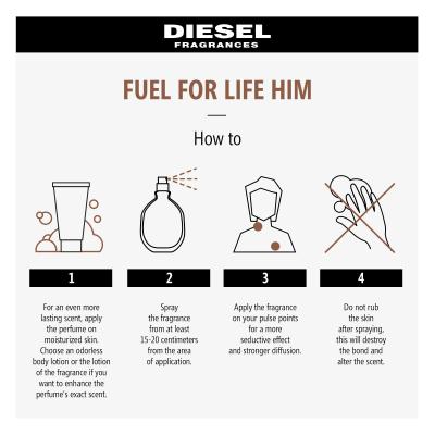 Diesel Fuel For Life Homme Woda toaletowa dla mężczyzn 50 ml