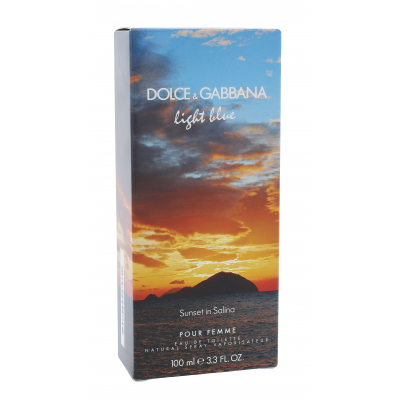 Dolce&amp;Gabbana Light Blue Sunset in Salina Woda toaletowa dla kobiet 100 ml