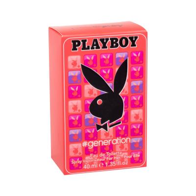 Playboy Generation For Her Woda toaletowa dla kobiet 40 ml