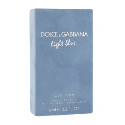 Dolce&amp;Gabbana Light Blue Pour Homme Woda toaletowa dla mężczyzn 6 ml