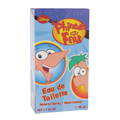 Disney Phineas and Ferb Woda toaletowa dla dzieci 50 ml