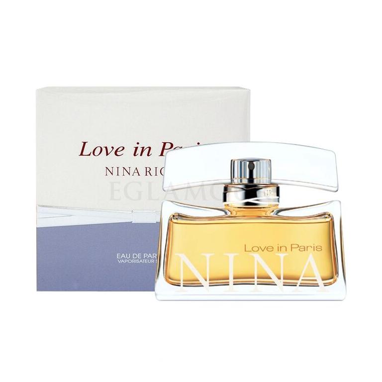 Nina Ricci Love in Paris Woda perfumowana dla kobiet 30 ml Uszkodzone pudełko