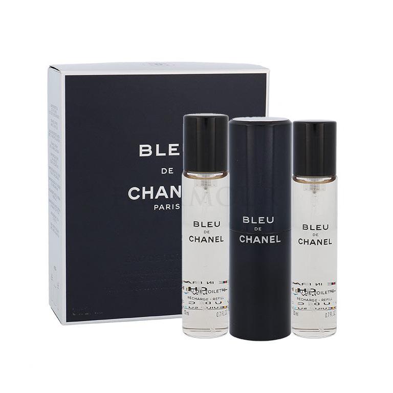 Chanel Bleu de Chanel Woda toaletowa dla mężczyzn Twist and Spray 3x20 ml