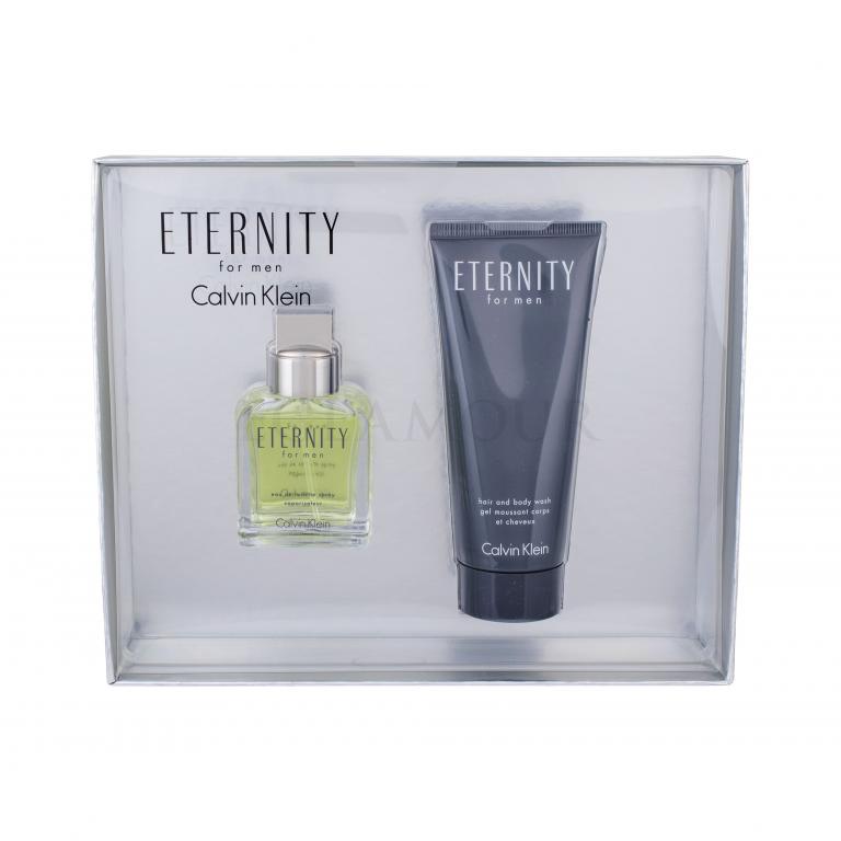 Calvin Klein Eternity For Men Zestaw Edt 30ml + 100ml Żel pod prysznic