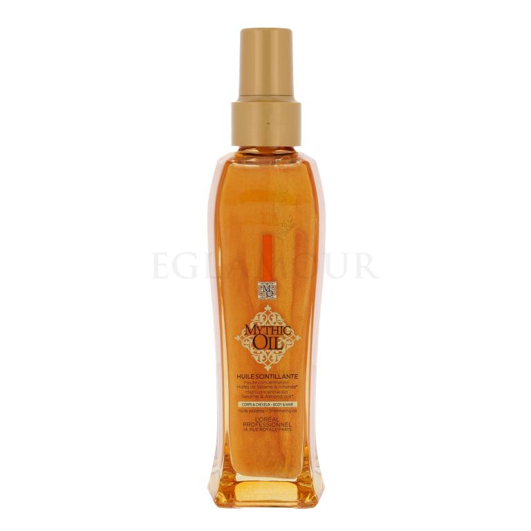 L&#039;Oréal Professionnel Mythic Oil Shimmering Oil Olejek do ciała dla kobiet 100 ml Uszkodzone pudełko