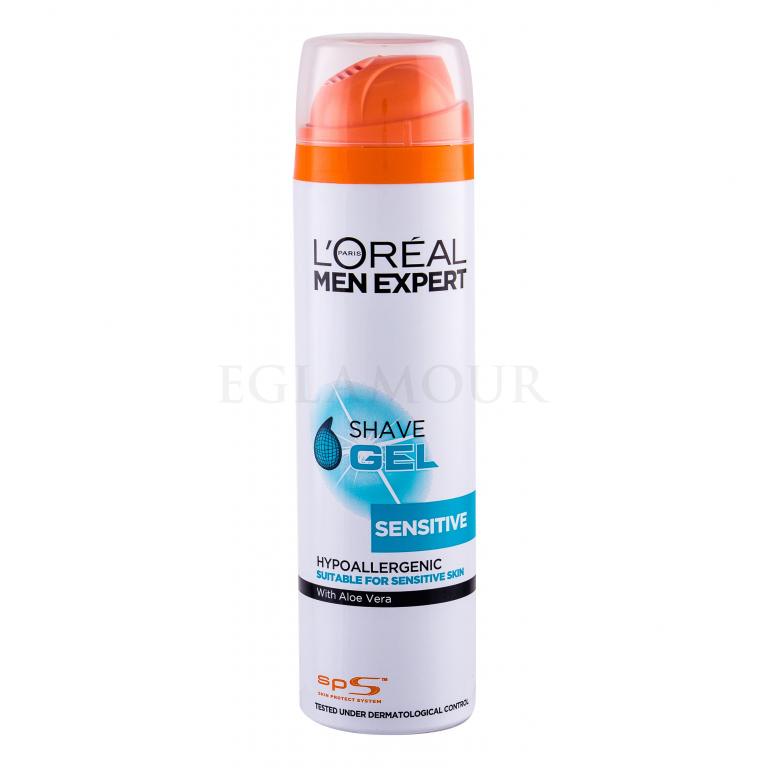 L&#039;Oréal Paris Men Expert Sensitive Żel do golenia dla mężczyzn 200 ml