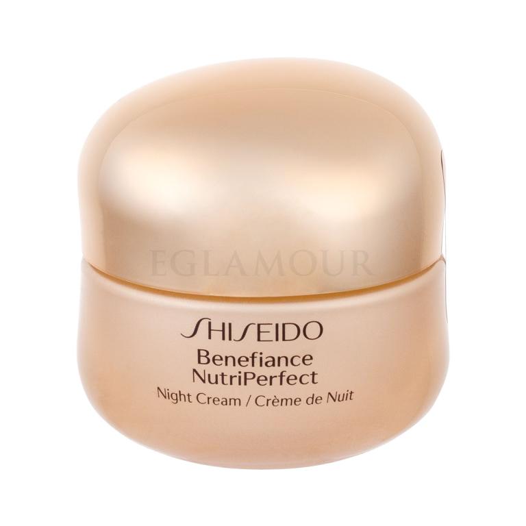 Shiseido Benefiance NutriPerfect Night Cream Krem na noc dla kobiet 50 ml Uszkodzone pudełko