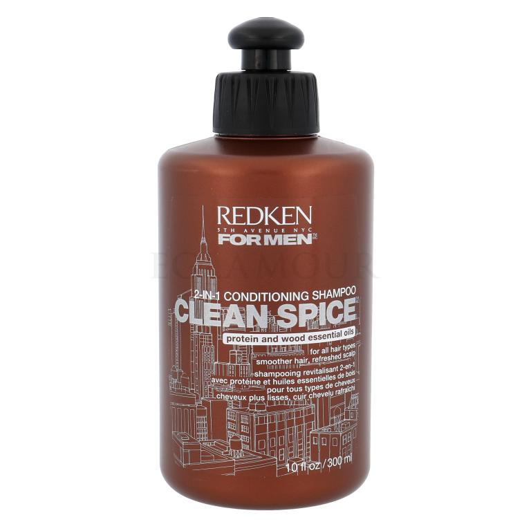 Redken For Men Clean Spice Szampon do włosów dla mężczyzn 300 ml