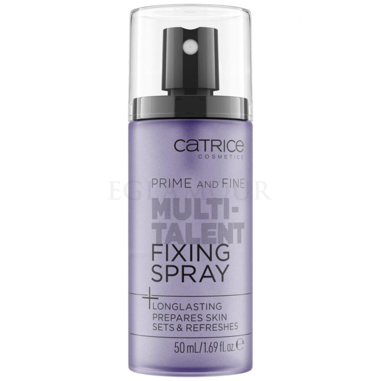 Catrice Prime And Fine Multitalent Fixing Spray Utrwalacz makijażu dla kobiet 50 ml