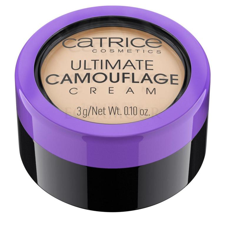 Catrice Ultimate Camouflage Cream Korektor dla kobiet 3 g Odcień 010 Ivory
