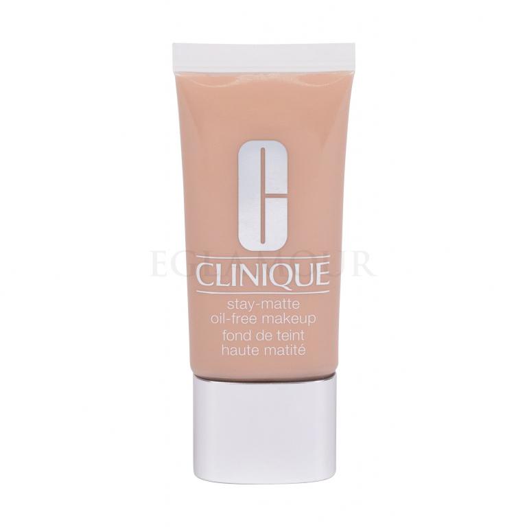 Clinique Stay-Matte Oil-Free Makeup Podkład dla kobiet 30 ml Odcień 07 Cream Chamois tester