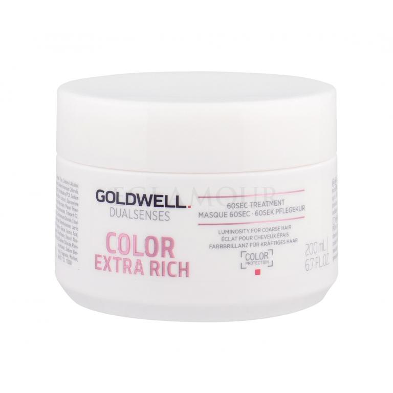 Goldwell Dualsenses Color Extra Rich 60 Sec Treatment Maska do włosów dla kobiet 200 ml