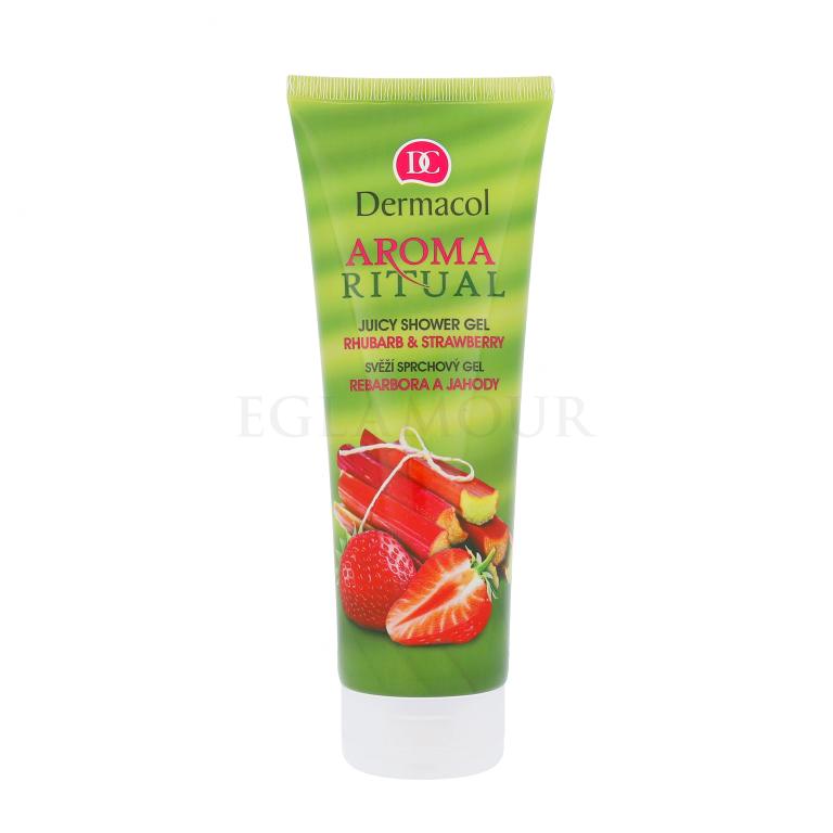 Dermacol Aroma Ritual Rhubarb &amp; Strawberry Żel pod prysznic dla kobiet 250 ml