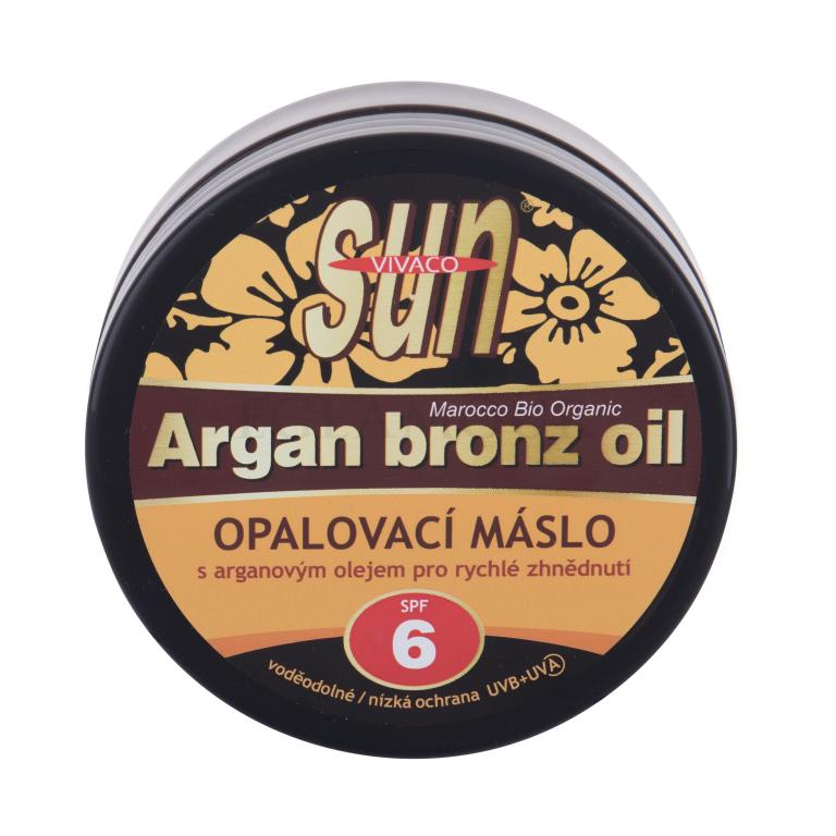 Vivaco Sun Argan Bronz Oil Tanning Butter SPF6 Preparat do opalania ciała 200 ml