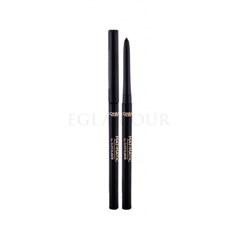 L&#039;Oréal Paris Super Liner Mat-MATIC Kredka do oczu dla kobiet 5 g Odcień Ultra Black