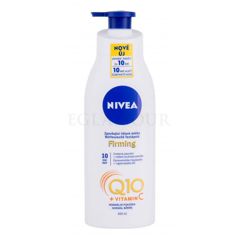 Nivea Q10 + Vitamin C Firming Mleczko do ciała dla kobiet 400 ml