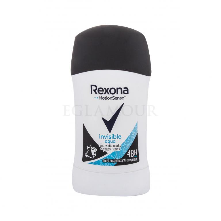 Rexona MotionSense Invisible Aqua Antyperspirant dla kobiet 40 ml