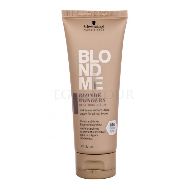 Schwarzkopf Professional Blond Me Blonde Wonders Restoring Balm Balsam do włosów dla kobiet 75 ml