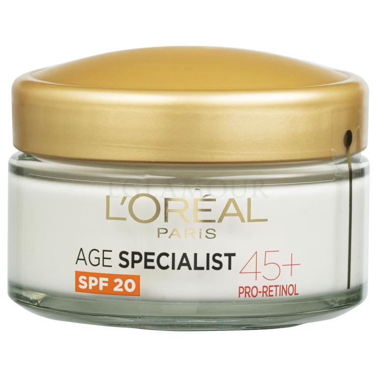 L&#039;Oréal Paris Age Specialist 45+ SPF20 Krem do twarzy na dzień dla kobiet 50 ml