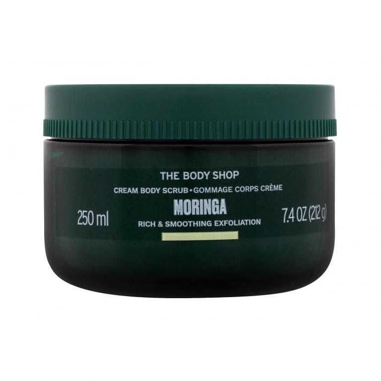 The Body Shop Moringa Exfoliating Cream Body Scrub Peeling do ciała dla kobiet 250 ml