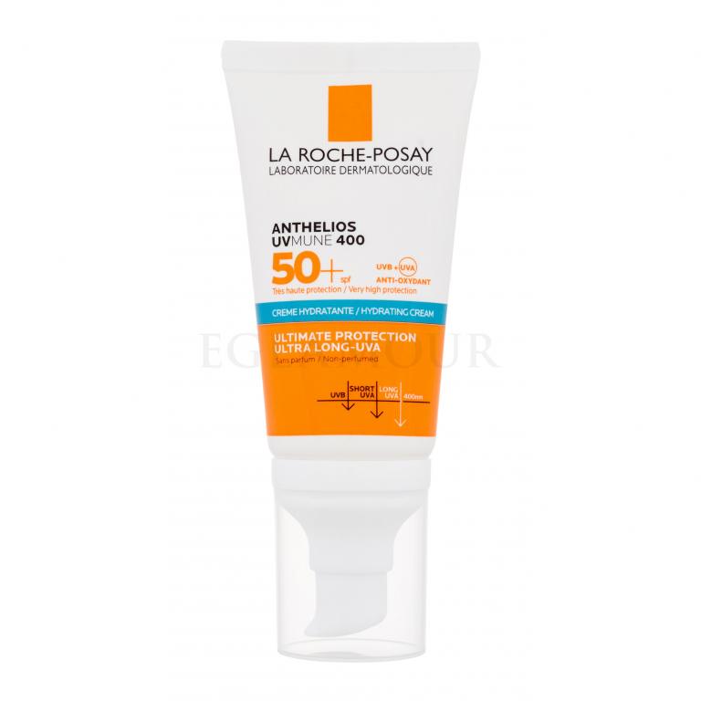 La Roche-Posay Anthelios UVMUNE 400 Hydrating Cream SPF50+ Preparat do opalania twarzy dla kobiet 50 ml