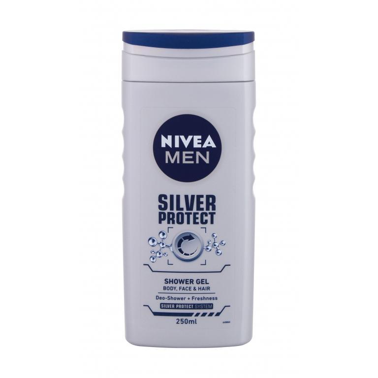 Nivea Men Silver Protect Żel pod prysznic dla mężczyzn 250 ml